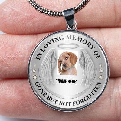 Personalizado en memoria cariñosa de collar con foto para tu amigo, familia, perro mascota